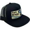 Bart Bridge Fort Bragg Trucker in Black front right