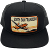 Bart Bridge South San Francisco Trucker in Black front