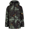 Quiksilver Youth Mission Printed Jacket in Sea Spray Puzzle Camo