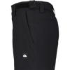 Quiksilver Youth Estate Pant in Black left pocket and branding