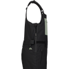 Quikilver Youth Mash Up Bib in Black right and side zipper