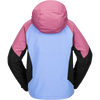 Volcom Women's Agate Insulated Jacket in Crystal Blue back