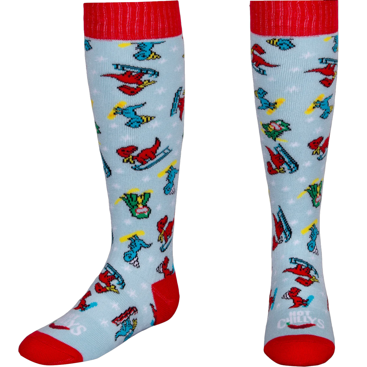 Youth Dinos Mid Volume Sock alternate view