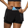 Nathan Women's Front Runner Shorts 2.0 in Black back