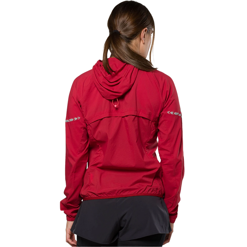 Women's Stealth Jacket 2.0, Nathan Women's Stealth Jacket 2.0 in Deep Red back