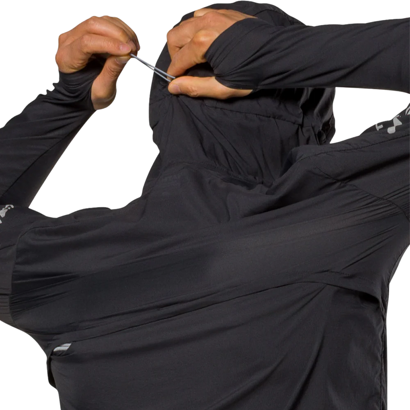 Men's Stealth Jacket 2.0, Nathan Men's Stealth Jacket 2.0 hood cinch