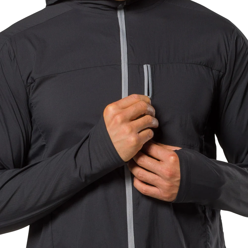 Men's Stealth Jacket 2.0, Nathan Men's Stealth Jacket 2.0 chest zip
