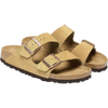 Birkenstock Women's Arizona Suede in Latte Cream pair 