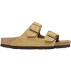 Birkenstock Women's Arizona Suede in Latte Cream right profile