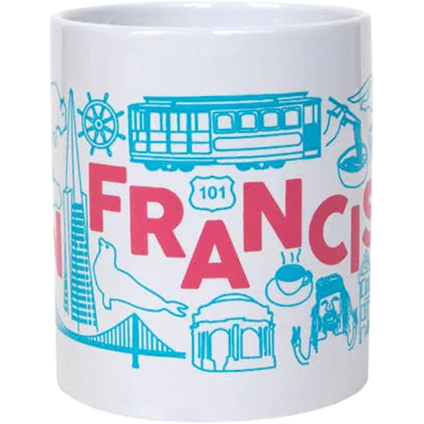 San Francisco Mug alternate view