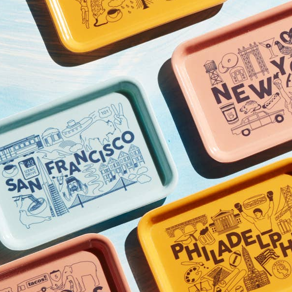 San Francisco Small Tray alternate view