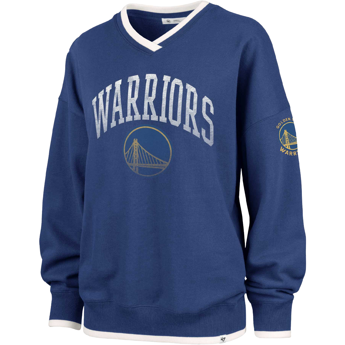 Women's Warriors Wax Pack Daze Eighties Pullover alternate view