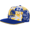 Outerstuff Youth Warriors Street Hoop Snapback in Royal/Yellow