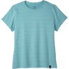 Brooks Women's Luxe Short Sleeve in Heather Aqua