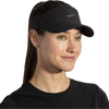 Brooks Chaser Visor in Black on model front right