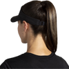 Brooks Chaser Visor in Black on model back left