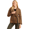 Roark Women's Tora Quilted Jacket in Tobacco front