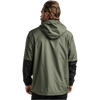 Roark Men's Cascade Rain Shell in Dark Military back