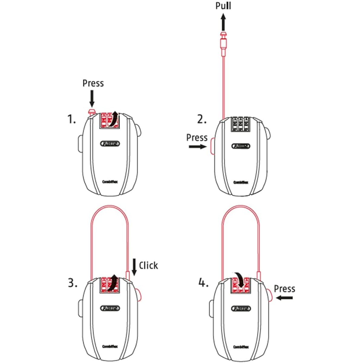 Abus CombiFlex Rest 105, 105cm alternate view