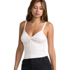 RVCA Women's Slate Twist Tank Front