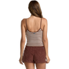 RVCA Women's Tight Stripe Sweater Tank Back