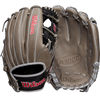 Wilson A1000 1787 Infield 11.75" H-Web 2025 in Steeled Grey Red White front and back