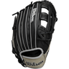 Wilson A1000® 1750 12.5” Outfield Baseball Glove in Black/Grey/White