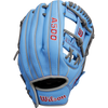 Wilson A500 11" H-Web Left Hand Throw in Cool Blue/Grey/Red