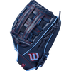 Wilson A500 12" Dual Post Web Left Hand Throw side