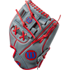 Wilson A450 Infield - 10.75" H-Web 2024 in Grey Royal Red thumb