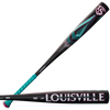 Louisville Slugger Atlas -3 BBCOR 2 5/8" 2025 in Black Teal Pink