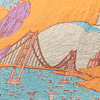 Parks Project San Francisco Woven Blanket bridge detail