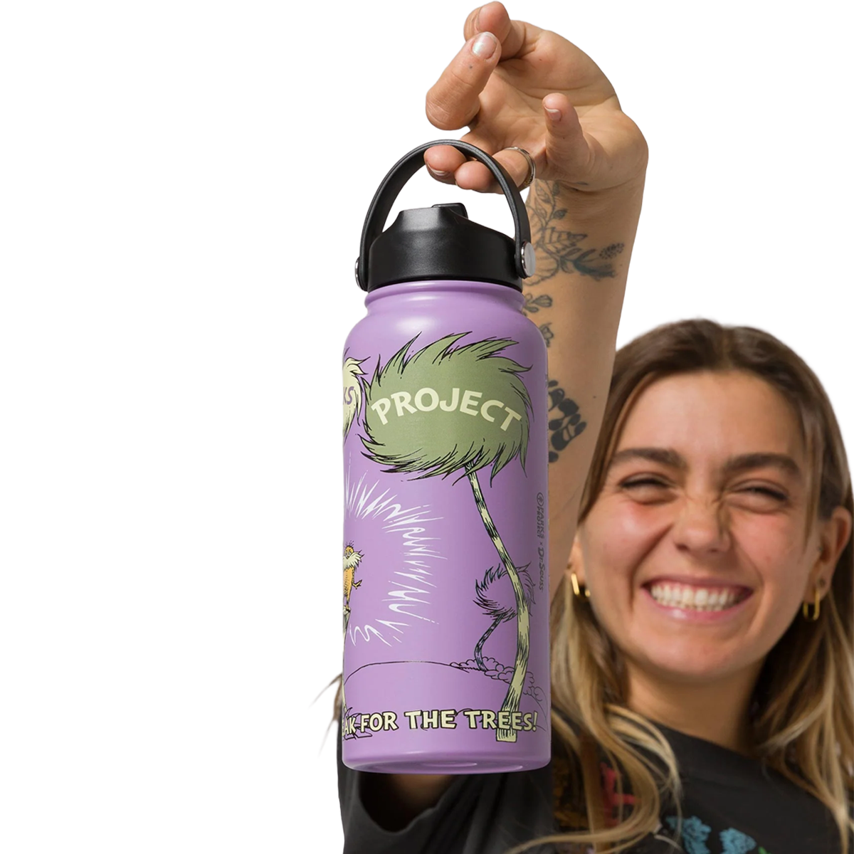 Lorax x Parks Project 32oz Insulated Water Bottle alternate view