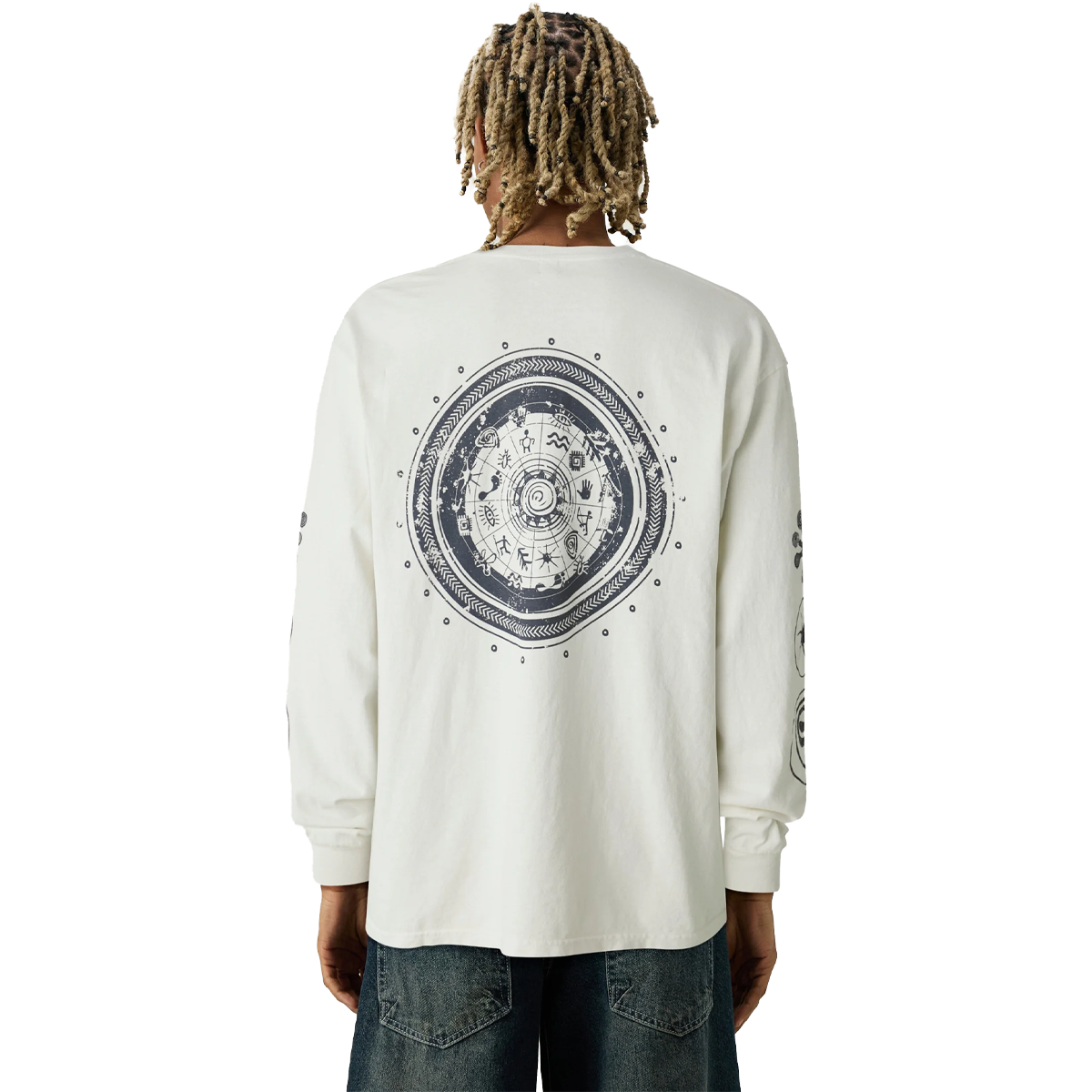 Men's Nature Drawing Long Sleeve alternate view