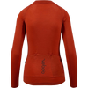 Velocio Women's Concept Merino Long Sleeve in Rust back