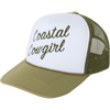 O'Neill Women's Arlie Patch Trucker in Oil Green
