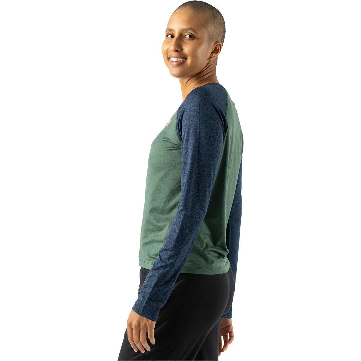 Women's EZ Tee LS Cropped alternate view