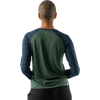 Rabbit Women's EZ Tee LS Cropped in Eclipse Forest back
