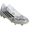 Adidas F50 League FG/MG WC 2025 in White/Black/Gold front right