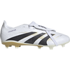 Adidas Predator League Fold over Tongue FG/MG WC 2025 in White/Black/Gold right profile