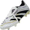 Adidas Predator League Fold over Tongue FG/MG WC 2025 in White/Black/Gold left
