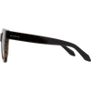 Carve Elba in Black/Milky Tort + Brown Polarized left