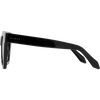 Carve Elba Gloss Black + Dark Grey Polarized left