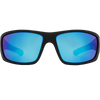 Carve Moray Polarized in Matte Black + Grey Blue Polarized