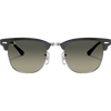 Ray Ban Polished Black On Silver Grey Gradient front