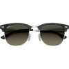 Ray Ban Polished Black On Silver Grey Gradient