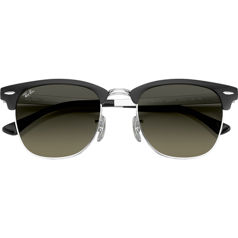 Clubmaster Metal - Polished Black Silver/Grey Gradient