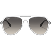 Ray Ban RB4376 Polished Transparent Grey Gradient front