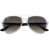 Ray Ban RB4376 Polished Transparent Grey Gradient