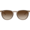 Ray Ban Polished Transparent Light Brown Brown front